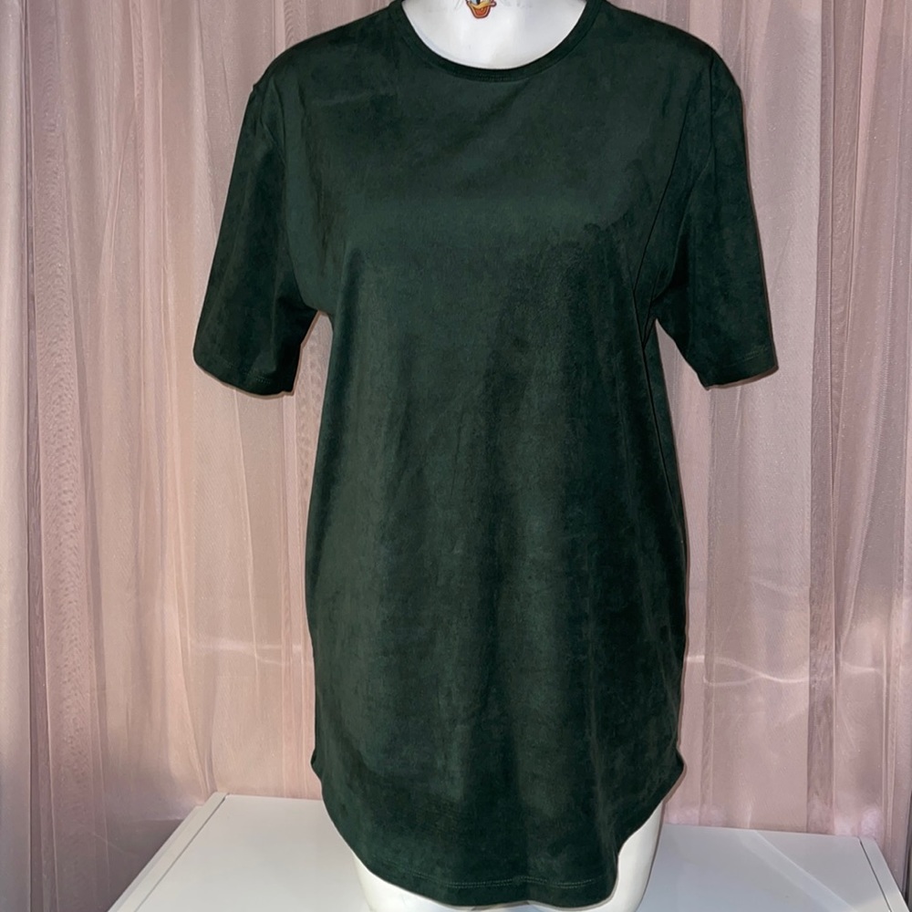 Velvet Shirtsleeve Tee
